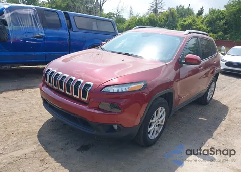2014 Jeep Cherokee Latitude из США, поврежденный, VIN 1C4PJMCS0EW266641